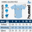 Hummel galléros póló, férfi