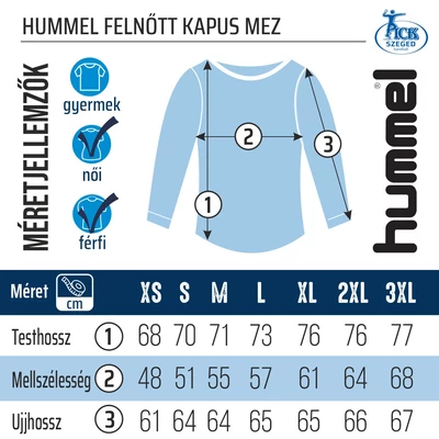 Hummel kapus pulóver, sárga 2024/2025